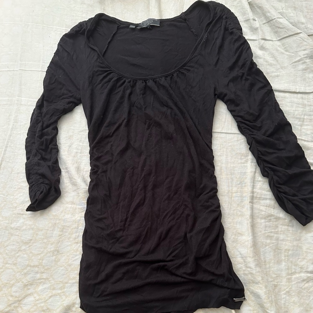 guess black top
